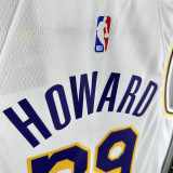 2024/25 Lakers HOWARD #39 White NBA Jerseys