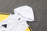 2024/25 RM White Hoody Zipper Jacket Tracksuit