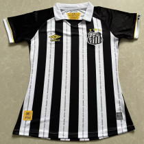 2023/24 Santos Away White Black Women Jersey