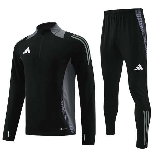 2024/25 Ad~ Black Sweater Tracksuit