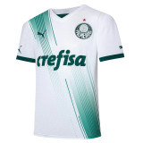 2023/24 Palmeiras 1:1 Away White Fans Jersey (All Sponsor 全广告)