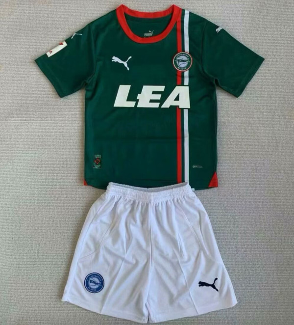 2023/24 Alaves Away Kids Soccer Jersey