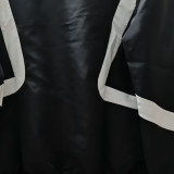2025 Nk~ Black Windbreaker