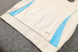 2025 Argentina Rice White Hoody Zipper Jacket Windbreaker