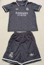 2024/25 RM Third Black Kids Soccer Jersey