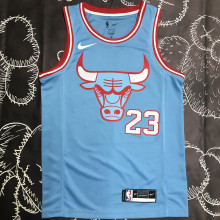 Bulls JORDAN #23 Blue NBA Jerseys