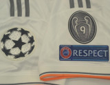 2013/14 RM White Home Retro Player Version Long Sleeve Soccer Jersey 球员版
