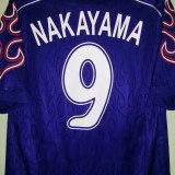 1998 Japan Home Blue Retro Long Sleeve Retro Jersey