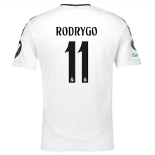 RODRYGO #11 RM 1:1 Quality Home Fans Jersey 2024/25 （UCL Font)