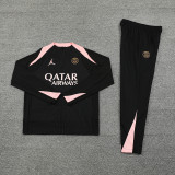 2024/25 PSG Black Sweater Tracksuit