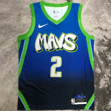 2023 Mavericks IRVING #2 Gradient Colo NBA Jerseys