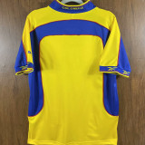 2001/02 Colombia Home Yellow Retro Soccer Jersey