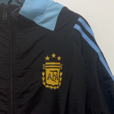 2025 Argentina Black Windbreaker