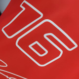 2022 Ferrari F1 Charles Leclerc #16 POLO Team T-Shirt 背后16