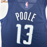 2025 Wizards POOLE #13 Sapphire Blue NBA Jerseys