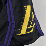 2023/24 Lakers Black NBA Cotton Pants