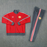2025 M Utd Red Jacket Tracksuit