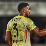 2024/25 JUV Away Yellow Player Version Soccer Jersey