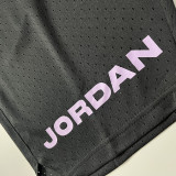 2024/25 Jordon Black NBA Shorts Pants 紫色字