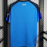 2022/23 Napoli Home Blue Fans Soccer Jersey