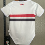 2024/25 Sao Paulo Home White Baby Suit