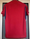2022/23 Spain Home Red Player Version Soccer Jersey