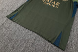 2024 PSG Dark Green Training Jersey(A Set)