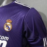 2010/11 RM Third Purple Retro Long Sleeve Player Version Jersey 球员版