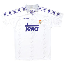 1994-1996 RM White Home Retro Soccer Jersey