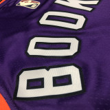 Suns BOOKER #1 Purple Retro NBA Jerseys