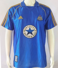 1998/99 Newcastle Away Blue Retro Soccer Jersey