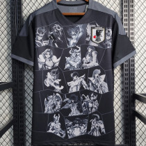 2023 Japan Anime Saint Black Fans Soccer Jersey