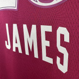 2023/24 Cleveland JAMES #23 Red City Edition NBA Jerseys