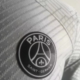 2022/23 PSG Away Grey Player Version Soccer Jersey