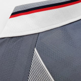 1996 England Away Grey Retro Long Sleeve Jersey