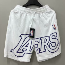 2023/24 Lakers White NBA Cotton Pants