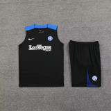 2024/25 In Milan Black Vest Training Jersey(A Set)