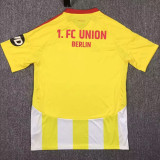 2024/25 Berlin Union Third Yellow Fans Soccer Jersey