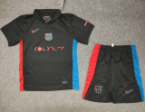 2024/25 BA Away Black Kids Soccer Jersey 胸前长广告