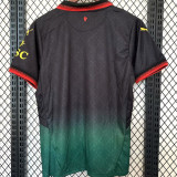 ”RAFA LEãO“ #10 AC Milan x Off White 4Th Fans Soccer Jersey 2024/25