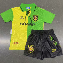 1992/94 M Utd Third Retro Kids Soccer Jersey