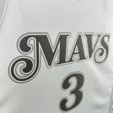 2025 Mavericks DAVIS #3 White NBA Jersey
