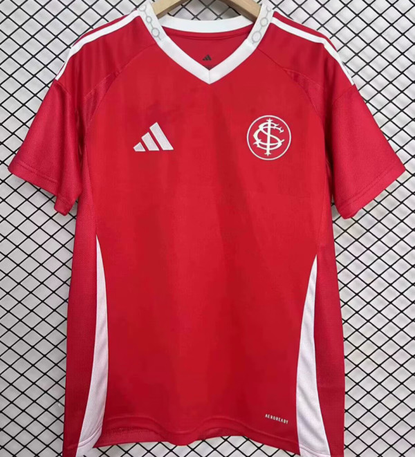 2025/26 Internacional Home Red Fans Soccer Jersey