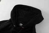 2025 AD~ Black Hoody Zipper Jacket Windbreaker