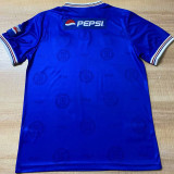 1998/99 Cruz Azul Home Blue Retro Soccer Jersey