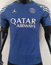 2024/25 PSG 4Th Blue Player Version Soccer Jersey