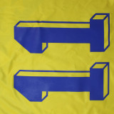 1991/92 Cadiz Home Retro Soccer Jersey 胸前带广告