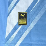2025/26 Man City Home Blue Fans Soccer Jersey