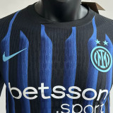 2025/26 In Milan Home Player Version Long Sleeve Soccer Jersey