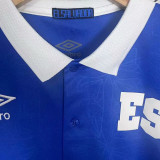 2025/26 EL Salvador Home Blue Fans Soccer Jersey 萨尔瓦多